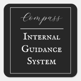 「コンパス – 内部ガイダンス制度」のフレーズ スクエアシール