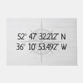 コンパスGPSホーム座標 ドアマット