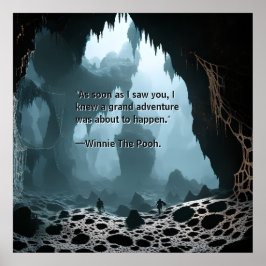 コンパニオンケーブファンタジーアートポスター ポスター