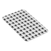 コンパートメントデザインのグレー… マグネット (右側)