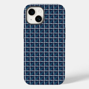 コンパートメントデザイン丸い青 Case-Mate iPhone 14ケース