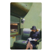 コンパートメントCのエドワード・ホッパー著車293 ミニクリップボード (裏面)