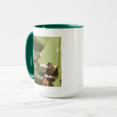 コンパートメントCの車293 マグカップ (正面左)