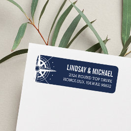 コンパ航海のスモダン差出人住所 ラベル