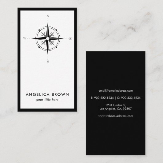 コンパ航海のス名刺 名刺 (正面/裏面)