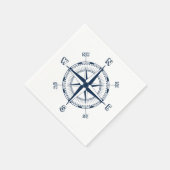 コンパ航海のス スタンダードカクテルナプキン (角)