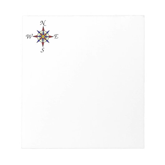 コンパ航海のス ノートパッド (正面)