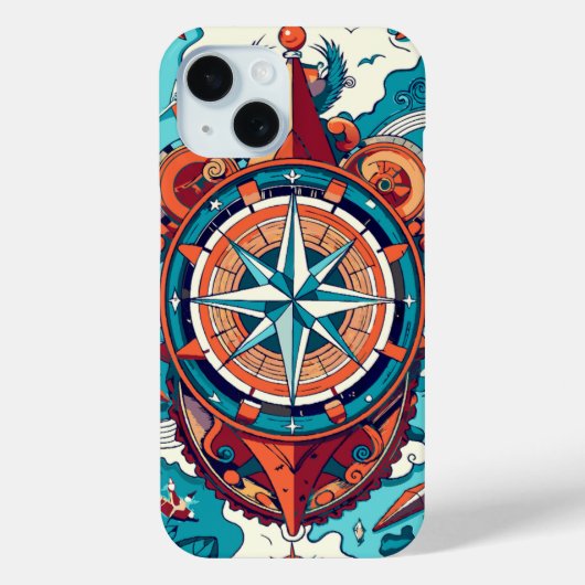 コンパ航海のス Case-Mate iPhoneケース (裏面)