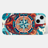 コンパ航海のス Case-Mate iPhoneケース (裏面 (横))
