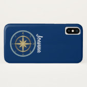 コンパ航海のス Case-Mate iPhoneケース (裏面(横))