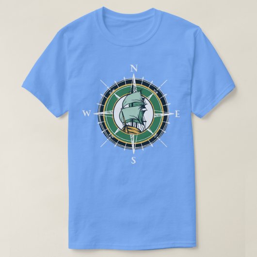コンパ航海のス Tシャツ (デザイン正面)