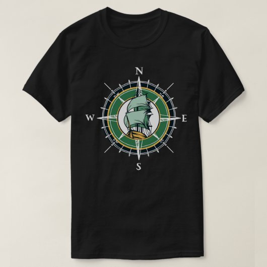 コンパ航海のス Tシャツ (デザイン正面)