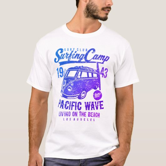コンビサーフィンキャンプ Tシャツ (正面)