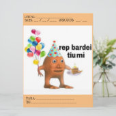 コンビテ 招待状 (スタンド正面)