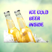 コンビニ氷冷ビール入り ウィンドウサイン (シート3)