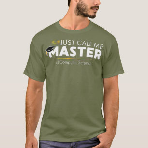 コンピおもしろいューター科学の卒業生 Tシャツ