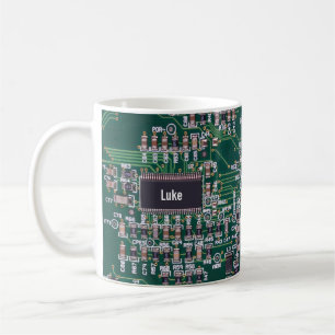 コンピパーソナライズされたュータ・テクノロジー・マザーボードCOFF コーヒーマグカップ