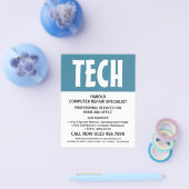 コンピモダンはっきりしたュータ修理スペシャリスト広告の チラシ (シングル)