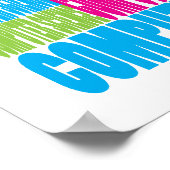 コンピュカラフルータ科学 ポスター (角)