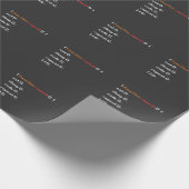 コンピューおもしろいタScience Coderプログラマ機能 ラッピングペーパー (角)