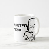コンピュータおたくのインターネットのミームのマグ コーヒーマグカップ (正面右)