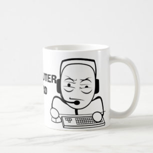 コンピュータおたくのインターネットのミームのマグ コーヒーマグカップ