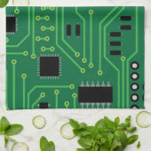 コンピュータおたくのサーキットボードCPU                  I キッチンタオル (折り畳み)