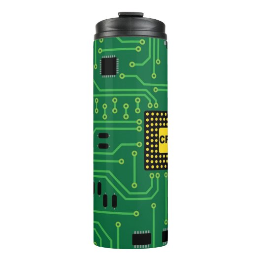 コンピュータおたくのサーキットボードCPU                  I タンブラー (正面)