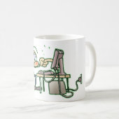 コンピュータおたく コーヒーマグカップ (正面右)