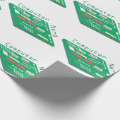 コンピュータおたく ラッピングペーパー (角)