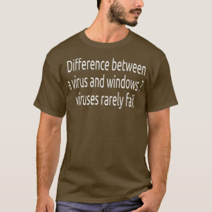 コンピュータおもしろいのWindows Linuxプログラマ引用文 Tシャツ