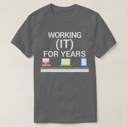 コンピュータおもしろいネットワーク情報技術P Tシャツ (デザイン正面)
