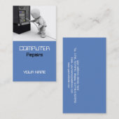 コンピュータが名刺を修理 名刺 (正面/裏面)