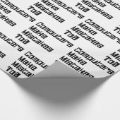 コンピュータが0に失敗する ラッピングペーパー (角)