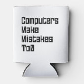 コンピュータが0に失敗する 缶クーラー (正面)