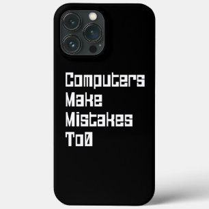 コンピュータがiPhoneケースのケースに0個の間違いを犯す iPhone 13 Pro Maxケース
