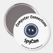 コンピュータつながりSpyCamマグネット マグネット (正面/裏面)