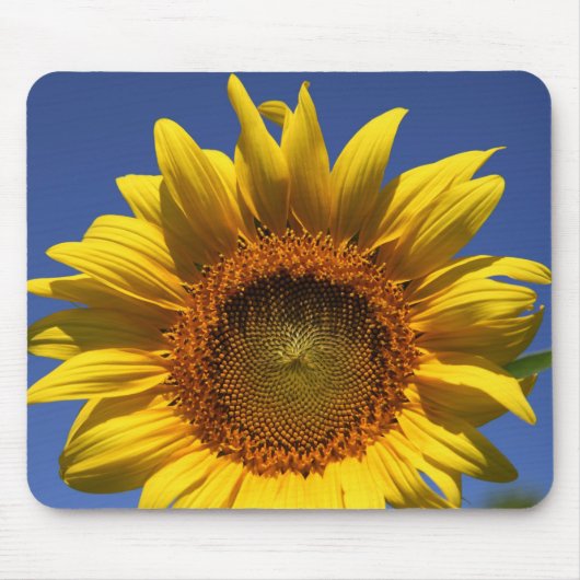 コンピュータで幸せな日 マウスパッド (正面)