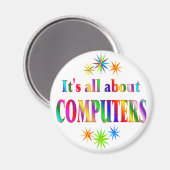 コンピュータについて マグネット (正面/裏面)