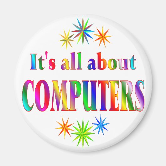 コンピュータについて マグネット (正面)