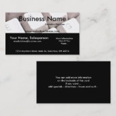 コンピュータのキーボードのデザイン1の名刺 名刺 (正面/裏面)