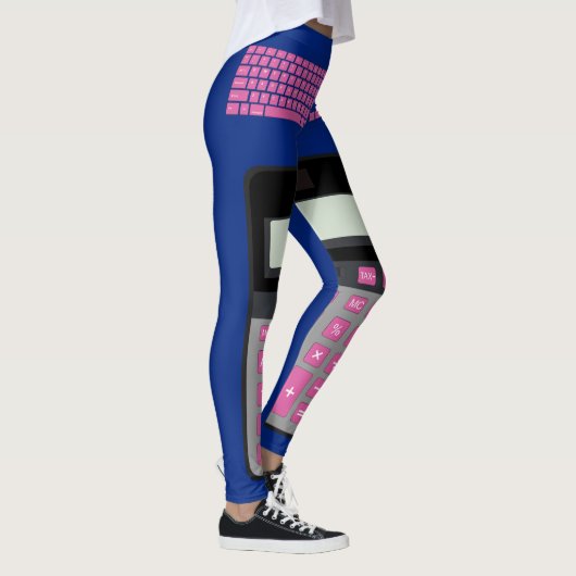 コンピュータのキーボード、マウス、および計算機 レギンス