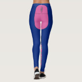 コンピュータのキーボード、マウス、および計算機 レギンス (裏面)