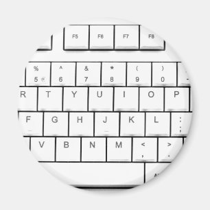 コンピュータのキーボード マグネット