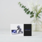 コンピュータのコンサルタントの名刺 名刺 (スタンド正面)