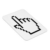 コンピュータのハンドポインタ/マウスカーソル マグネット (右側)