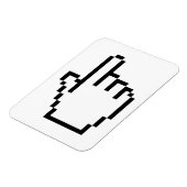 コンピュータのハンドポインタ/マウスカーソル マグネット (左側)