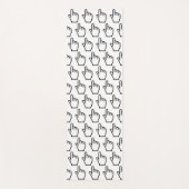 コンピュータのハンドポインタ/マウスカーソル ヨガマット (正面)