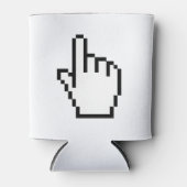 コンピュータのハンドポインタ/マウスカーソル 缶クーラー (正面)