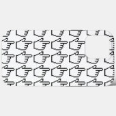 コンピュータのハンドポインタ/マウスカーソル Case-Mate iPhoneケース (裏面 (横))